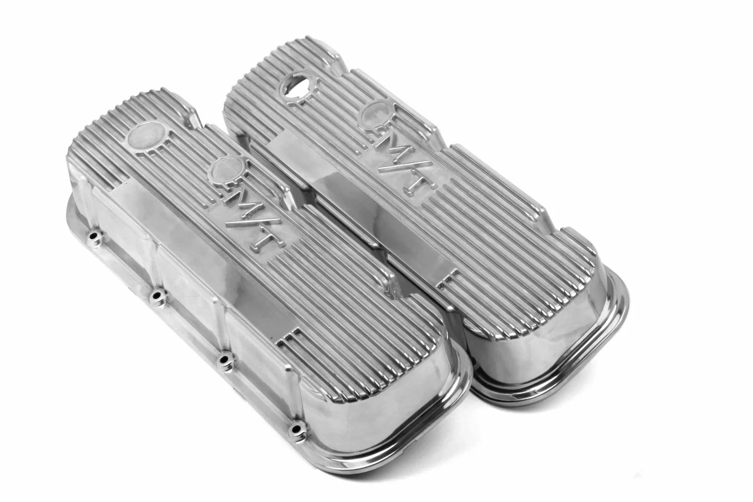 M_T Valve Covers for Big Block Chevy Engines - Polished - 241-84